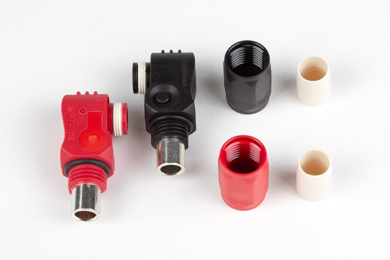Haltech SurLok Connector Set - 120A (Black + Red) HT-030031