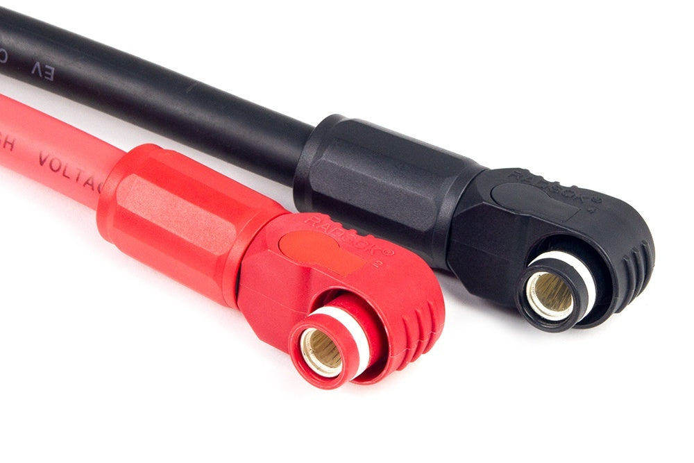 Haltech 1AWG Terminated Cable Pair - 6m