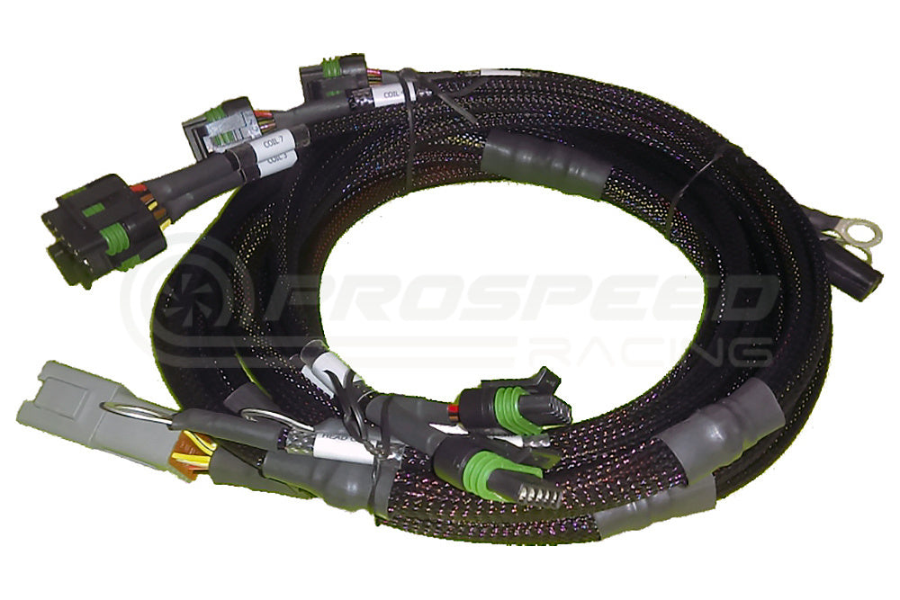 Haltech 8 Channel Individual High Output IGN-1A Harness Only Suit Elite 2500 - GM/Chrysler V8 HT-130
