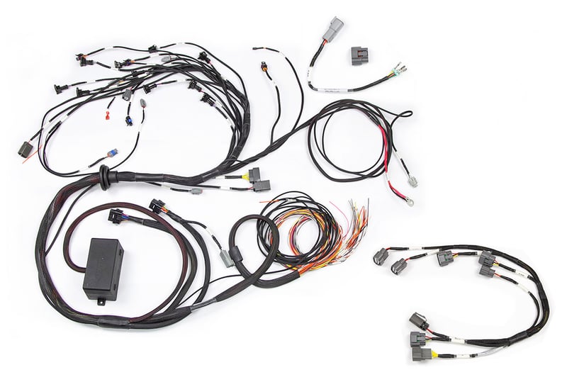 Haltech Elite 2000/2500 Terminated Harness w/ CAS Harness Nissan RB Twin Cam w/ Series 2 Ignition Type Sub Harness HT-141231