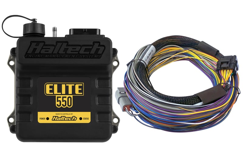 Haltech Elite 550 + Basic Universal Wire-in Harness Kit HT-150402