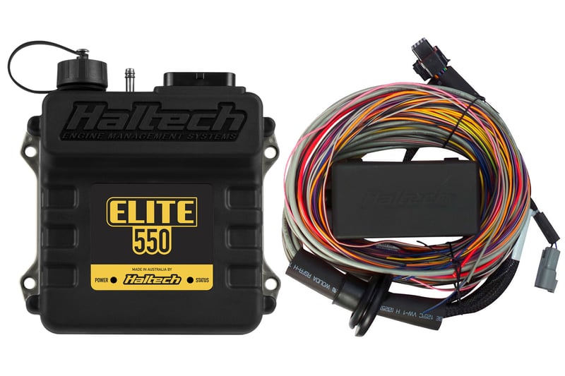 Haltech Elite 550 + Premium Universal Wire-in Harness Kit HT-150404