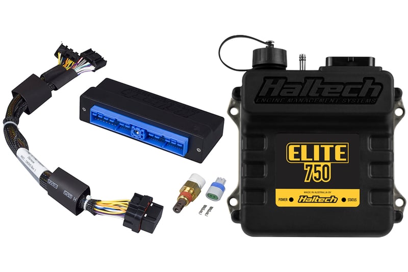 Haltech Elite 750 + Plug 'n' Play Adaptor Harness Kit Nissan Patrol Y60 TB42 HT-150660