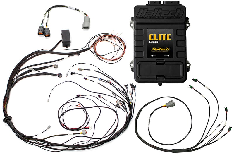 Haltech Elite 1500 + CAS w/ IGN-1A Ignition Terminated Harness Kit Mazda 13B Series 6-8 HT-150988