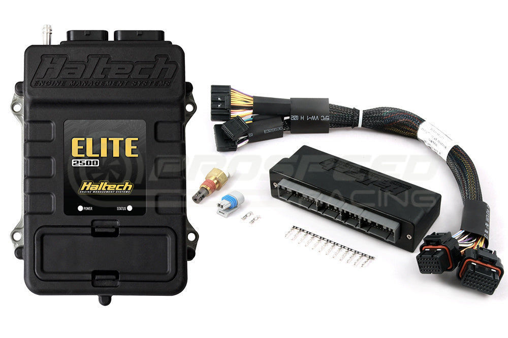 Haltech Elite 2500 Plug 'N' Play ECU + Adaptor Harness Kit - Mitsubishi Evo 8 MR (6 Speed, JDM)/Evo 