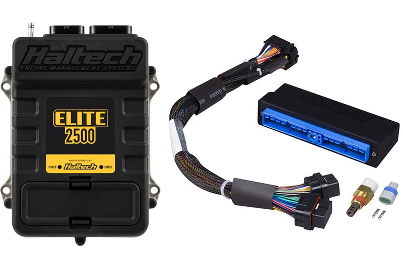 Haltech Elite 2500 + Plug 'n' Play Adaptor Harness Kit Nissan Patrol Y60 & Y61 TB45 HT-151398