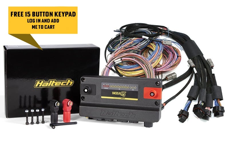 Haltech NEXUS R5 + Universal Wire-in Harness Kit - 5M / 16' HT-195201