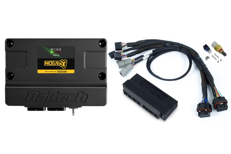 Haltech Nexus S3 + Plug 'n' Play Adapter Harness Kit Subaru WRX GC8 99-00 HT-213305