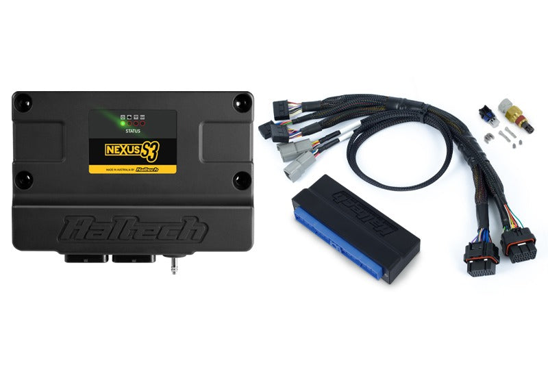 Haltech Nexus S3 + Plug 'n' Play Adapter Harness Kit Nissan Skyline GT-R R32, R33, R34/GTS-T R32, R33 HT-213320