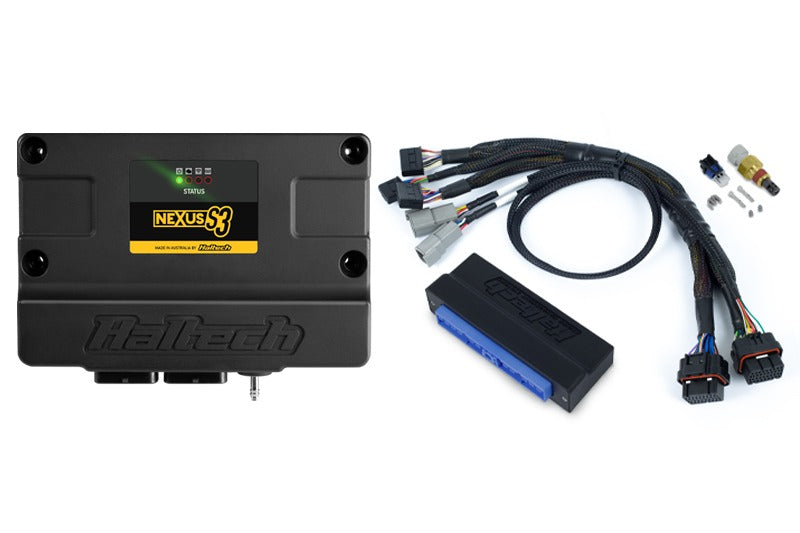 Haltech Nexus S3 + Plug 'n' Play Adapter Harness Kit Nissan Patrol Y60 Auto HT-213321