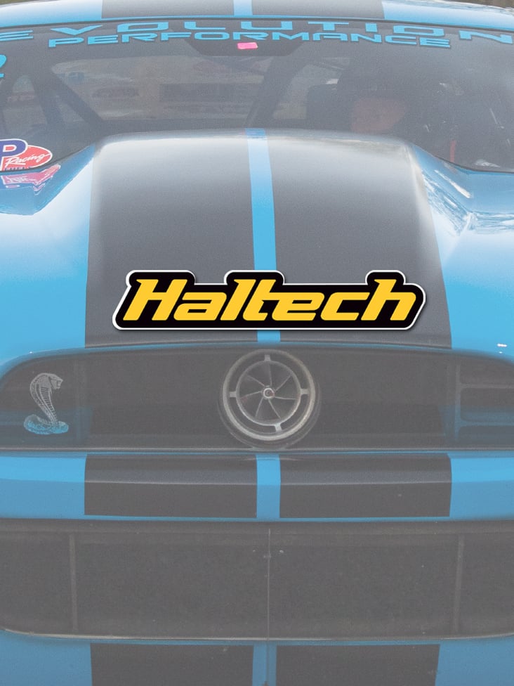 Haltech Logo Colour Sticker - 600mm (24