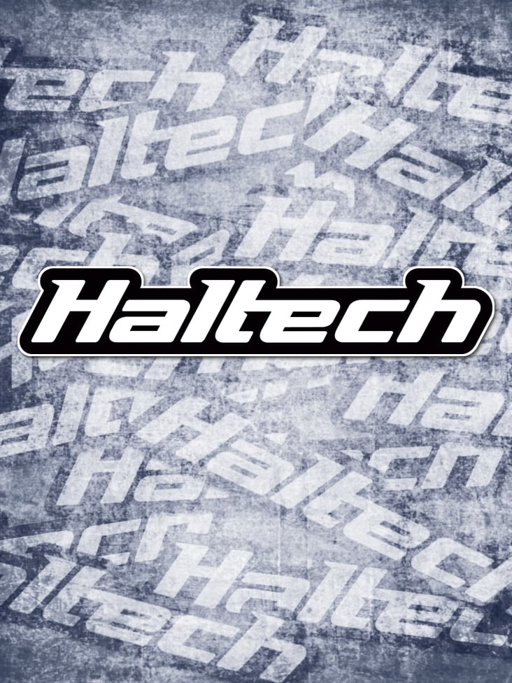 Haltech Logo Sticker Black and White - 600mm (24") HT-300113