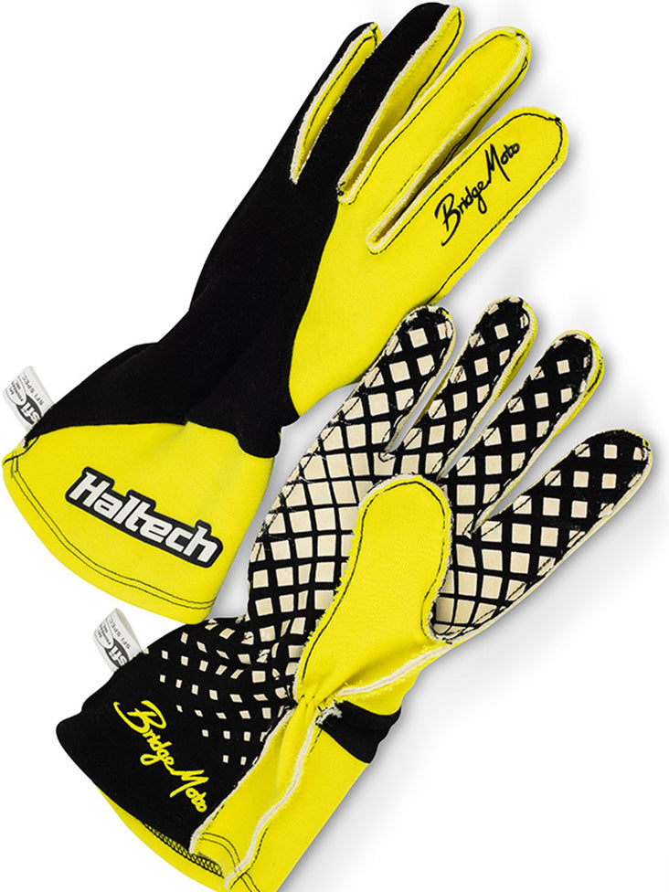 Haltech x BridgeMoto Race Gloves HT-309012XS