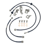 Hosetechnik Braided Brake Line Kit Hyundai Kona N HT-HYN-4-KONA-BLACK