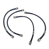 Hosetechnik Braided Brake Line Kit Porsche Cayman GTS 981 HT-POR-4-022-BLACK
