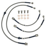 Hosetechnik Braided Brake Line Kit VW Golf GTI Mk7-Mk8 HT-VW-4-127A-CLEAR