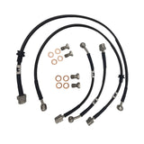 Hosetechnik Braided Brake Line Kit VW Golf R Mk8 HT-VW-4-128A-BLACK