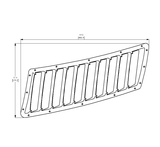 Verus Engineering GT Spec Bonnet Louver Kit