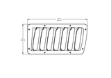 Verus Engineering Large Bonnet Louver Kit