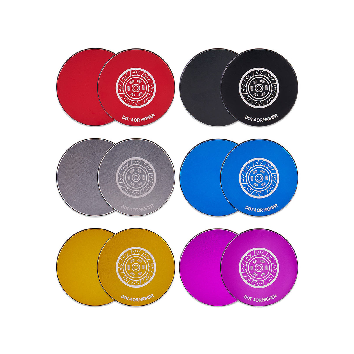 IAG Revolve Clutch Fluid Reservoir Cap - Silver