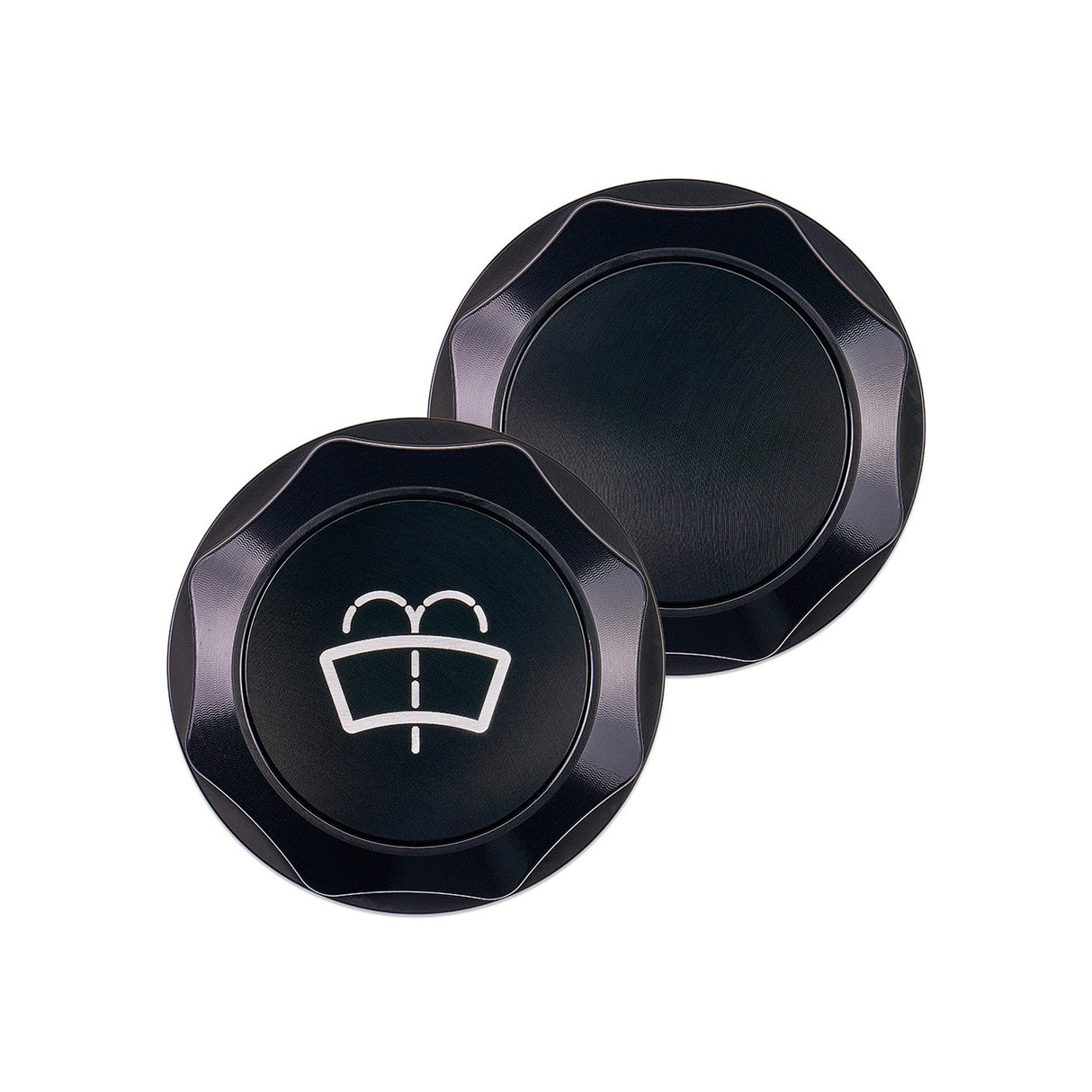 IAG Revolve Washer Fluid Reservoir Cap - Silver