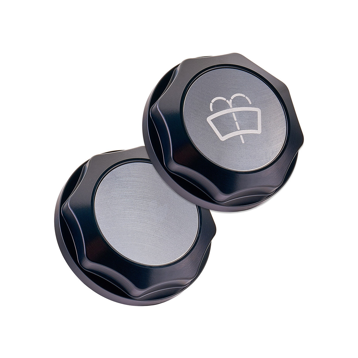 IAG Revolve Washer Fluid Reservoir Cap - Silver