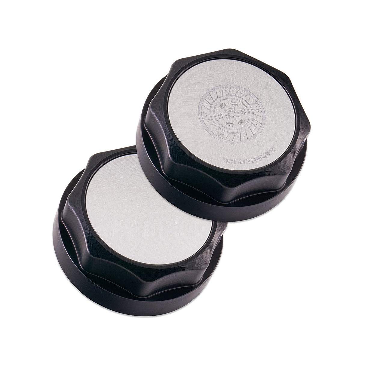 IAG Revolve Clutch Fluid Reservoir Cap - Silver