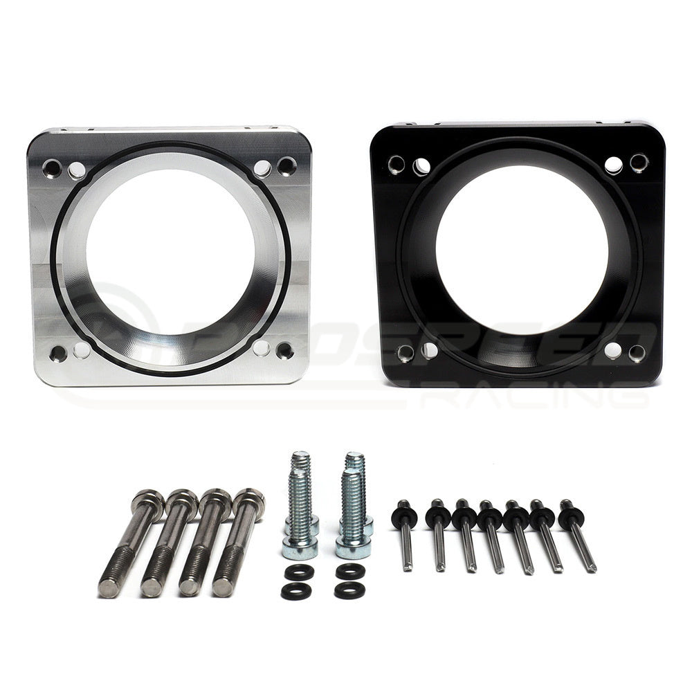 IAG Performance Big Bore 76mm Throttle Body Adaptor Only - Subaru WRX 06-07/STI 06-21/FXT 03-08 OEM