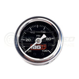 IAG Performance 0-100 PSI Liquid Filled Fuel Pressure Gauge - Black Face IAG-AFD-2050 | Pro Speed 