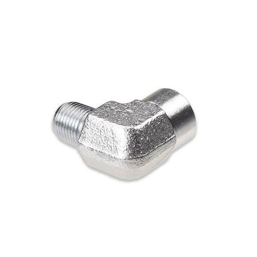 IAG Performance 90 Degree 1/8 inch NPT Male to Female Zinc Plated Fitting