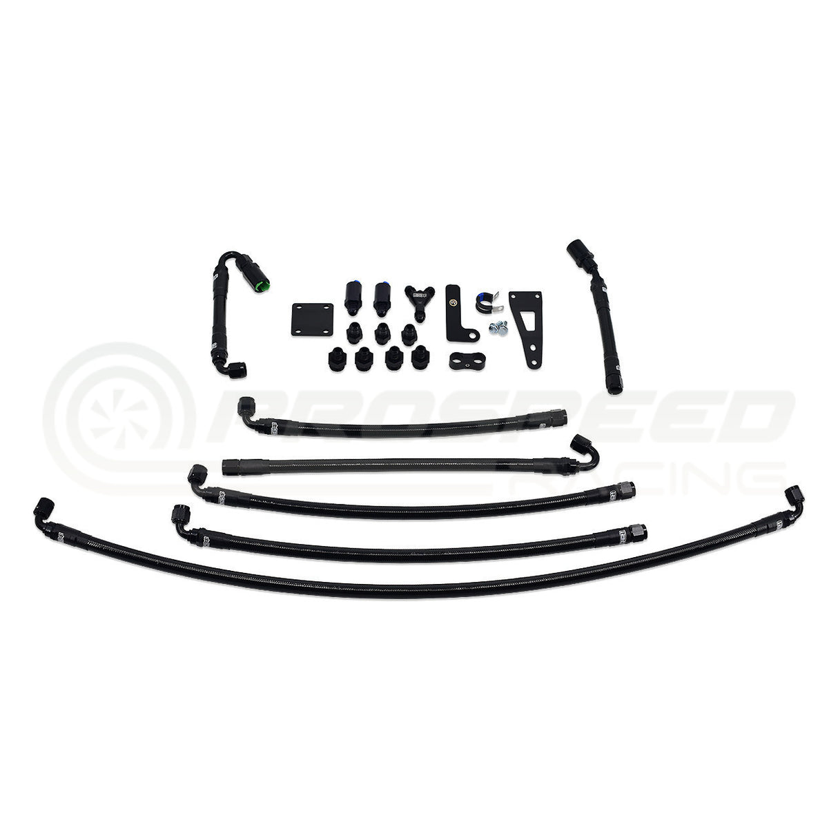 IAG Performance PTFE Fuel Line Kit for use w/COBB Flex Fuel Sensor - Subaru WRX/STI 01-07 (Aeromotiv