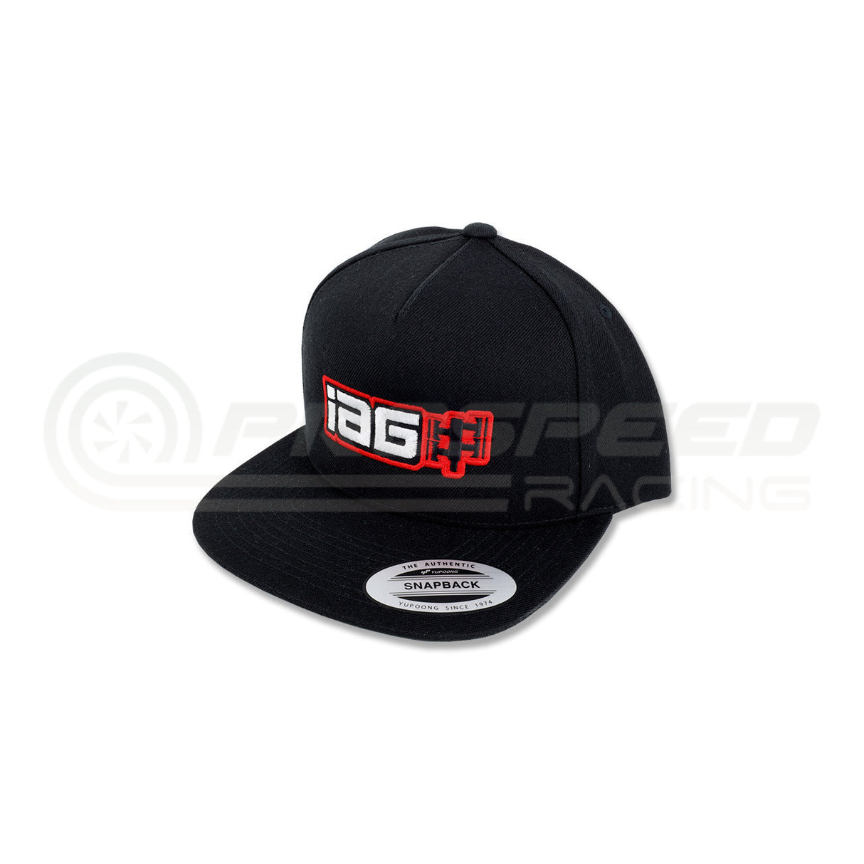 IAG Performance Boxer Logo Embroidered Black Snapback Cap  IAG-APP-2066 | Pro Speed Racing
