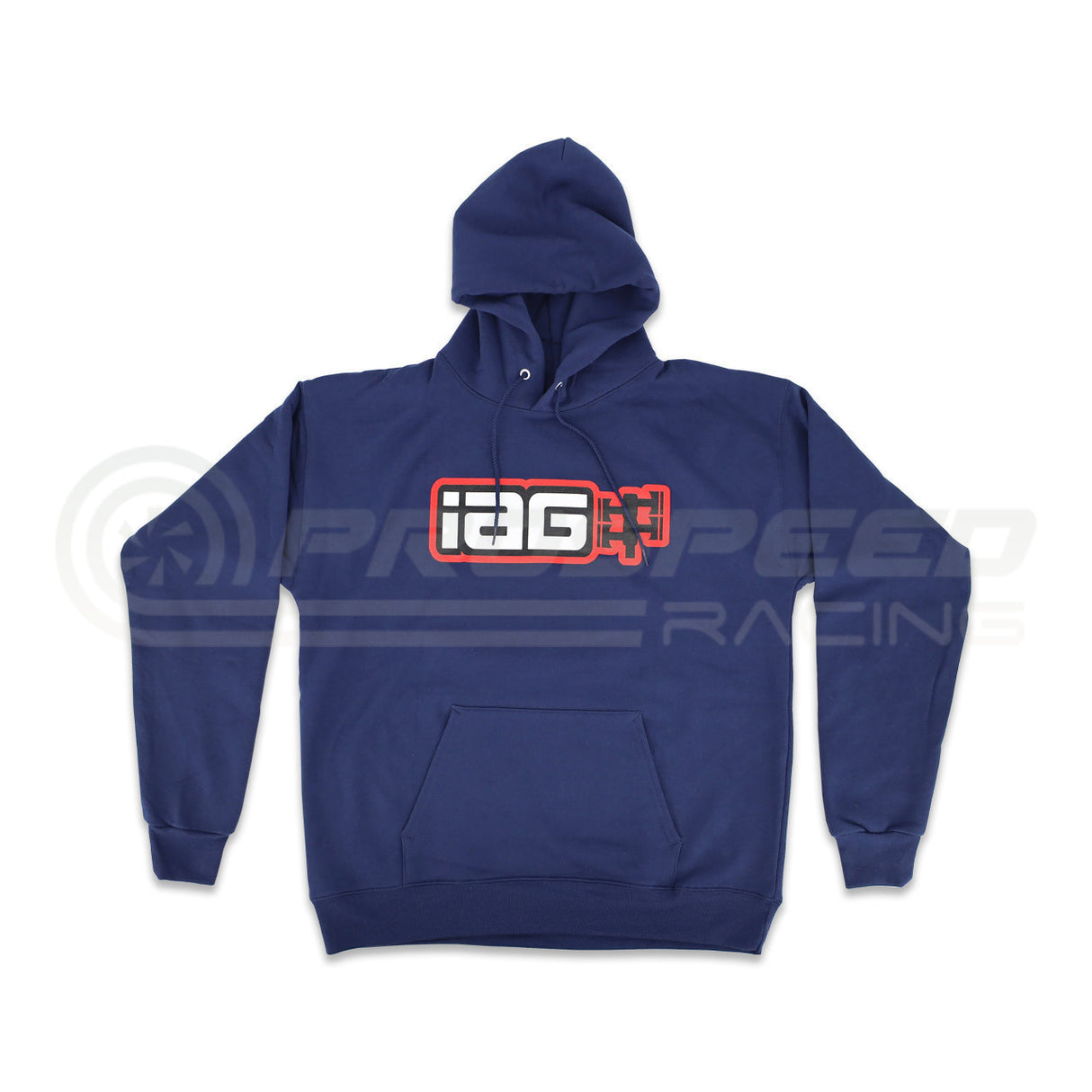 IAG Performance Boxer Logo Navy Hoodie IAG-APP-2081 | Pro Speed Racing