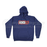 IAG Performance Boxer Logo Navy Hoodie IAG-APP-2081 | Pro Speed Racing