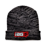 IAG IAG Boxer Logo Marled Cuffed Beanie Cap