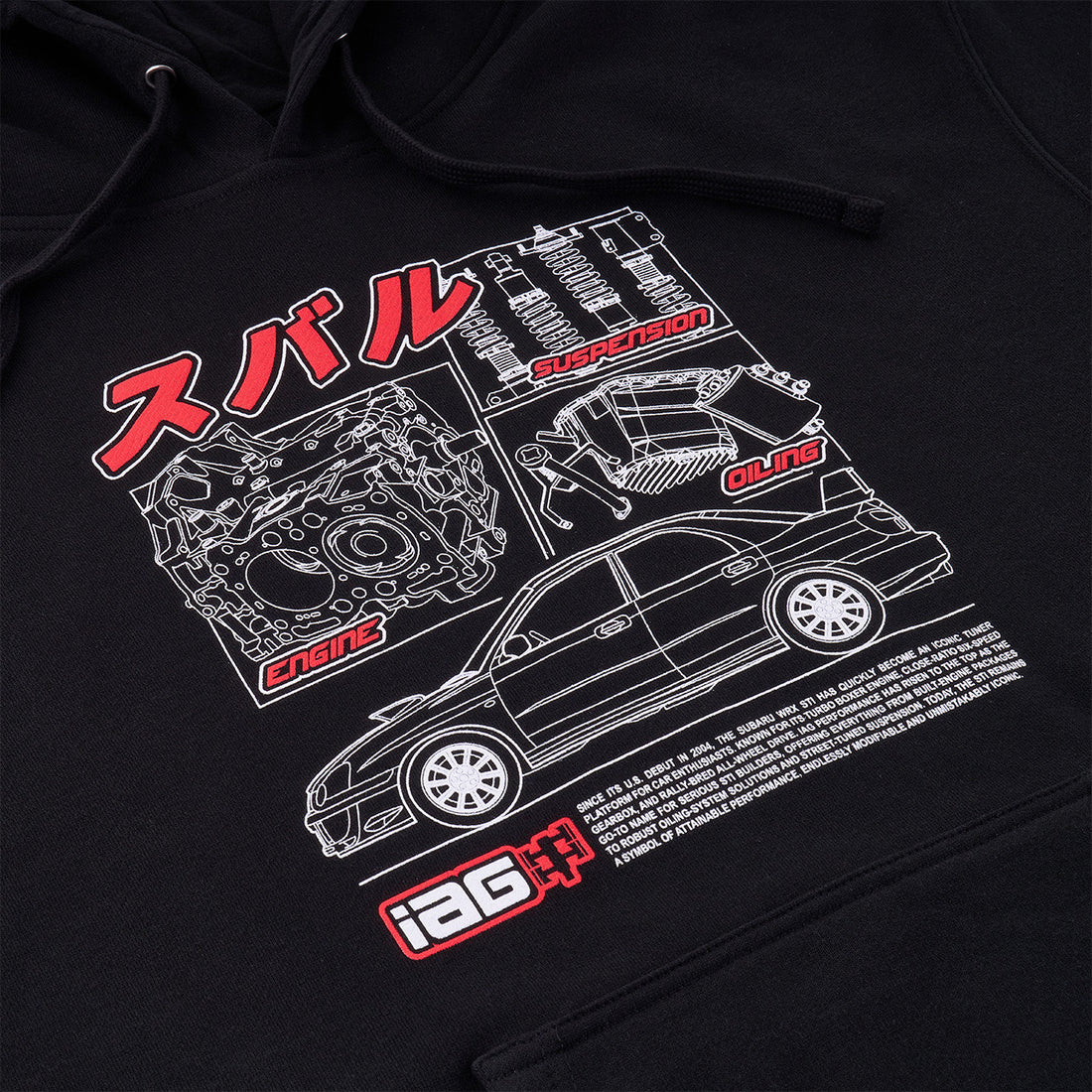 IAG Iconic Blueprint Hoodie
