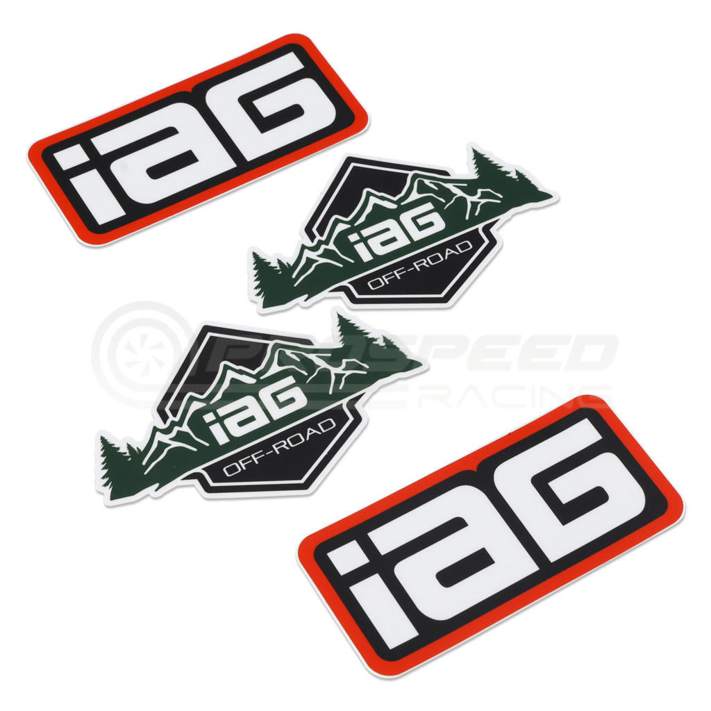Iag Raptor Sticker IAG Performance Mountain Logo Sticker Pack IAG-AWS-1003 | Pro Speed Racing