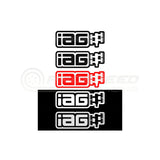 IAG Performance 6" Die Cut Sticker IAG-AWS-1200 | Pro Speed Racing