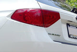 IAG Performance Rock Blocker Red Tail Light Overlay - Subaru WRX/STI 08-14 (Hatch) IAG-BDY-2001