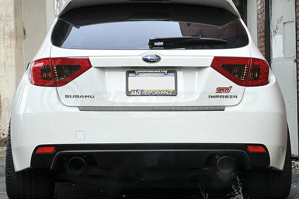 IAG Performance RockBlocker Red/Smoke Tail Light Overlay - Subaru WRX/STI 08-14 (Hatch) IAG-BDY-2003