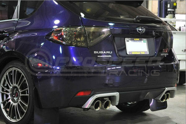 IAG Performance Rock Blocker Smoked Tail Light Overlay - Subaru WRX/STI 08-14 (Hatch) IAG-BDY-2004