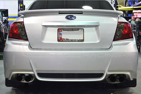 IAG Performance Rock Blocker Smoked Reverse Light Overlay - Subaru WRX/STI 08-14 Sedan IAG-BDY-2008