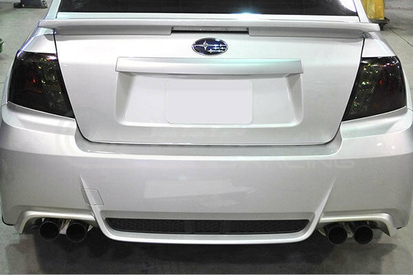 IAG Performance RockBlocker Smoked Tail Light Overlay - Subaru WRX/STI 08-14 (Sedan) IAG-BDY-2009