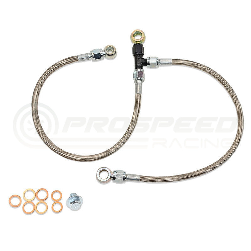 IAG Performance Stock Location Turbo Oil Feed & AVCS Line - Subaru WRX 06-14/STI 06-20/FXT 03-08 