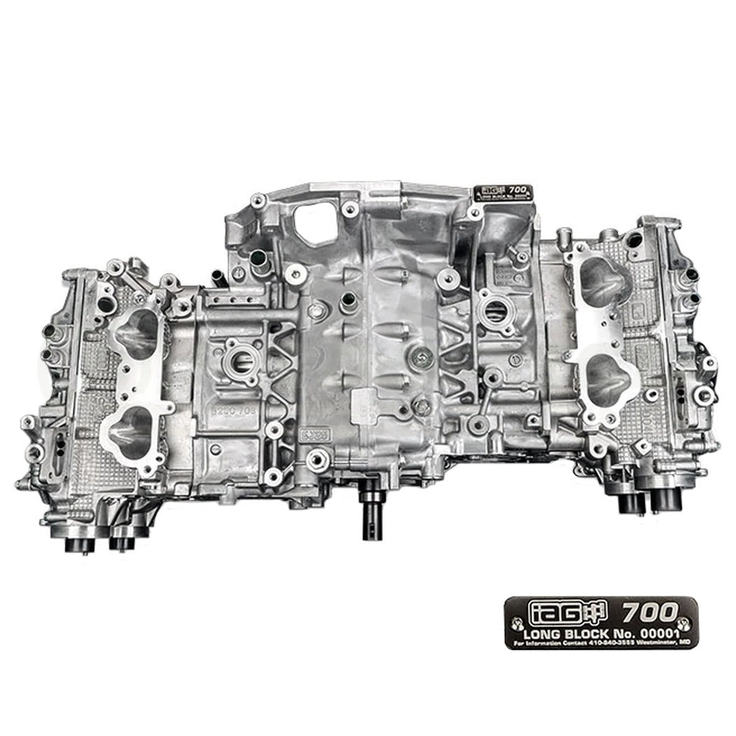 IAG 750 Closed Deck 2.5L Long Block Engine w/Competition Heads - Subaru WRX/STI/FXT/LGT IAG-ENG-L750