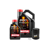 IAG MOTUL 6L 5W40 8100 X-CESS (Built Engine) Oil Change Package
