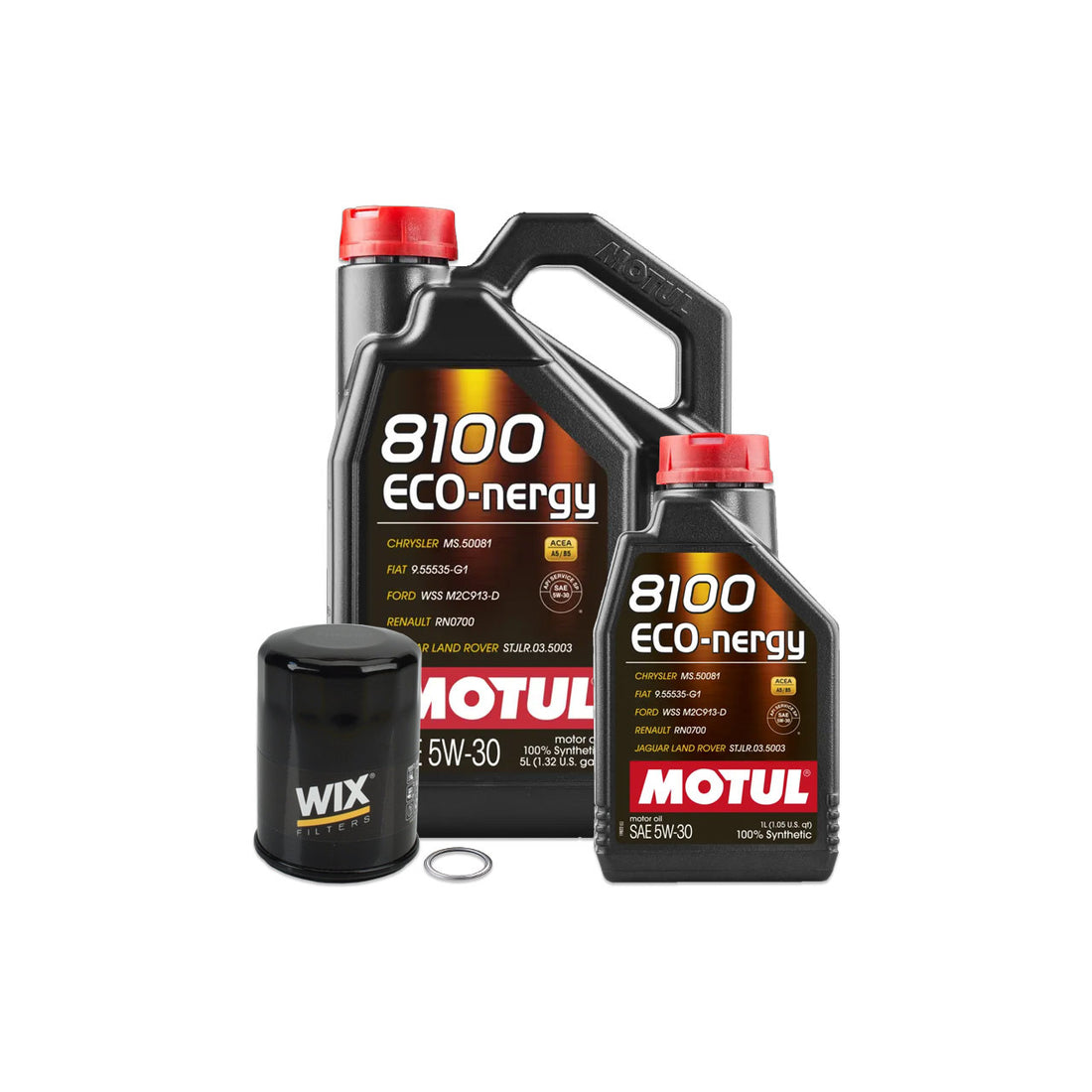 IAG MOTUL 6L 5W30 ECO-NERGY (OEM Engine) Oil Change Package