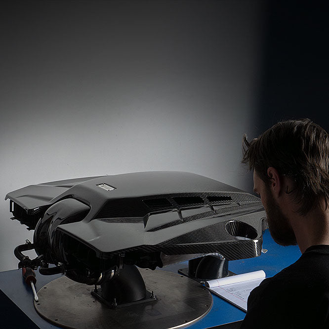 Integrated Engineering Carbon Fibre Air Intake System and Cover
