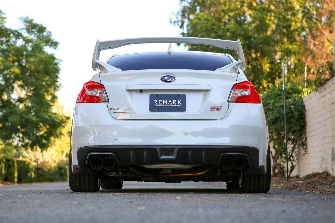 Remark Axle Back Exhaust System Stealth Edition - 4" Tips
