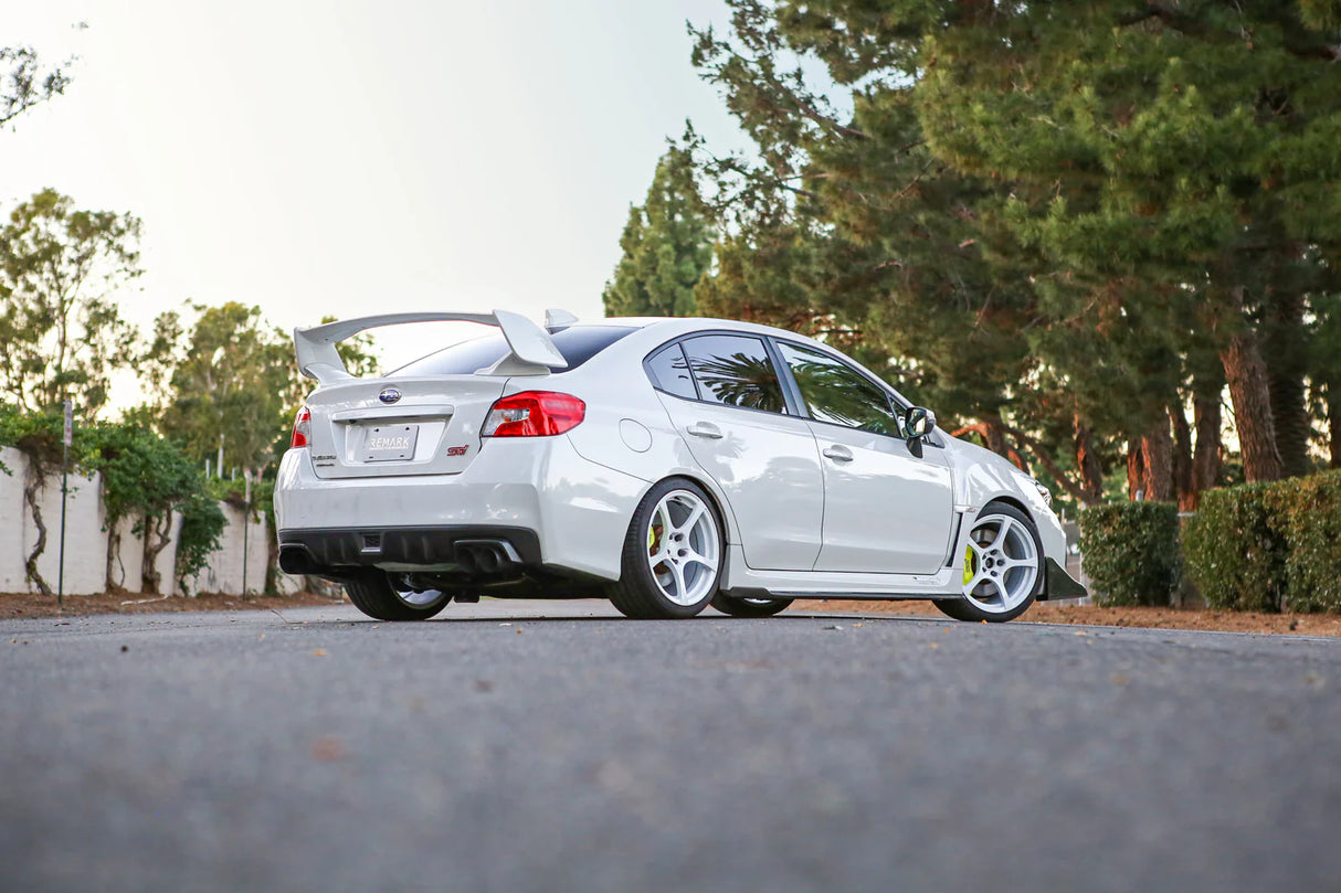 Remark Axle Back Exhaust System Stealth Edition - 4" Tips